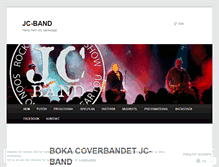 Tablet Screenshot of jc-band.com